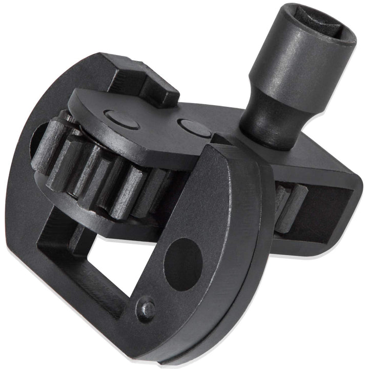 E-cowlboy front view of barring tool showing design and fit benefits