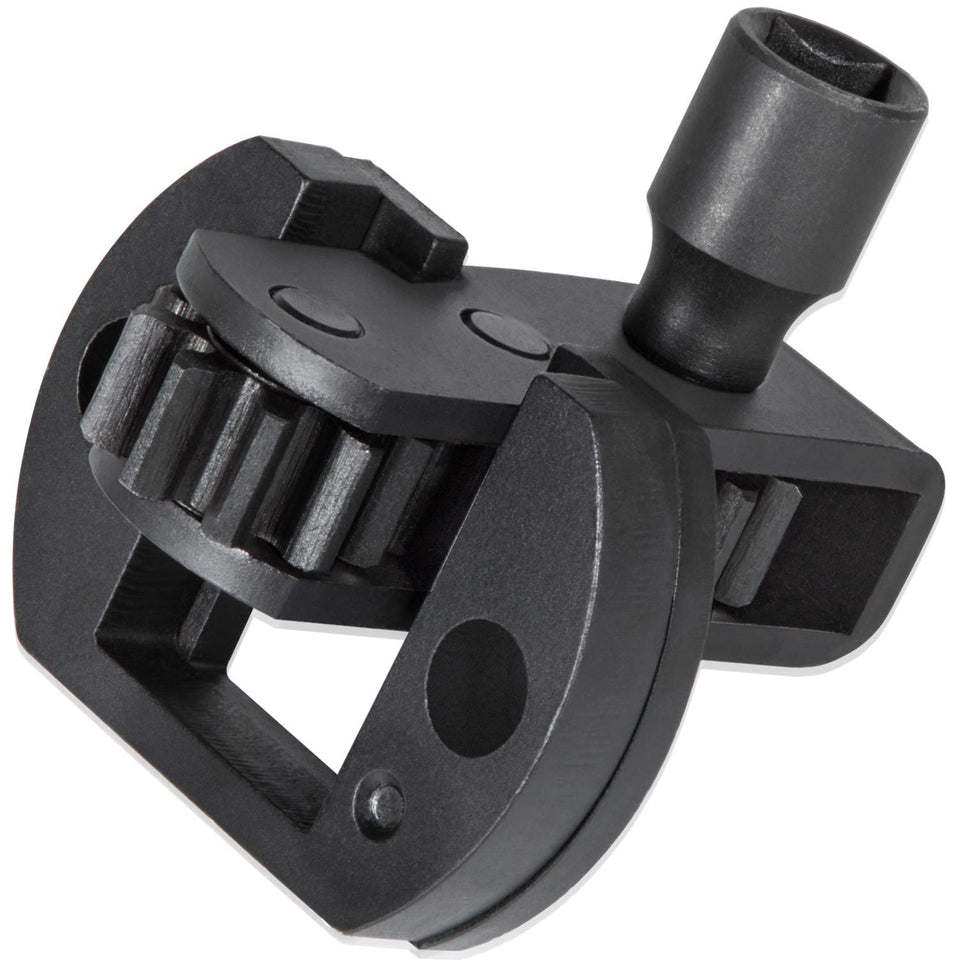E-cowlboy front view of barring tool showing design and fit benefits