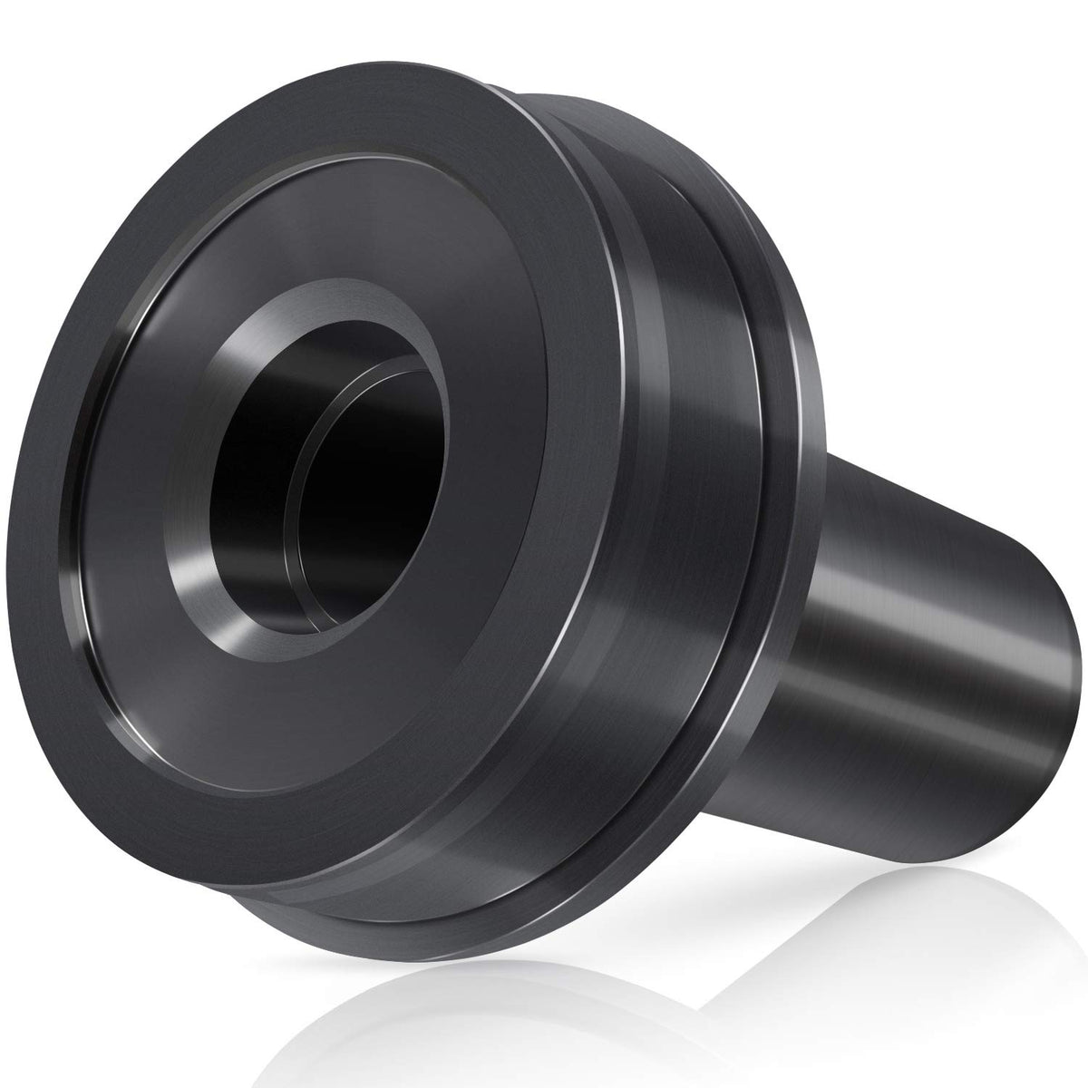 E-cowlboy front view of installer showing shape and fit benefit