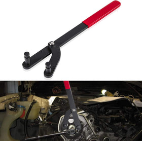 E-cowlboy front view of cam pulley holder showing full tool and arm benefit stability