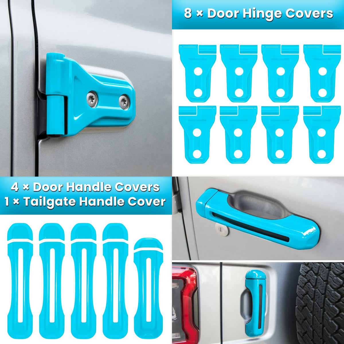 E-cowlboy handle surround close-up highlighting scratch coverage benefit