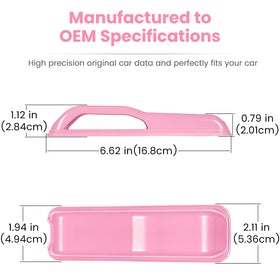 E-cowlboy hinge cover held by hand showing compact scale benefit