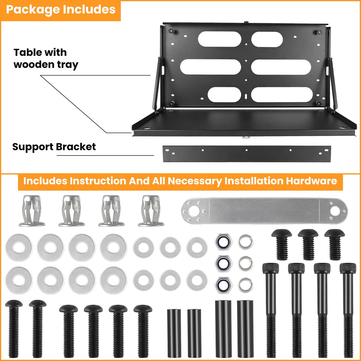 E-cowlboy in-use at campsite for food prep and quick outdoor workstation