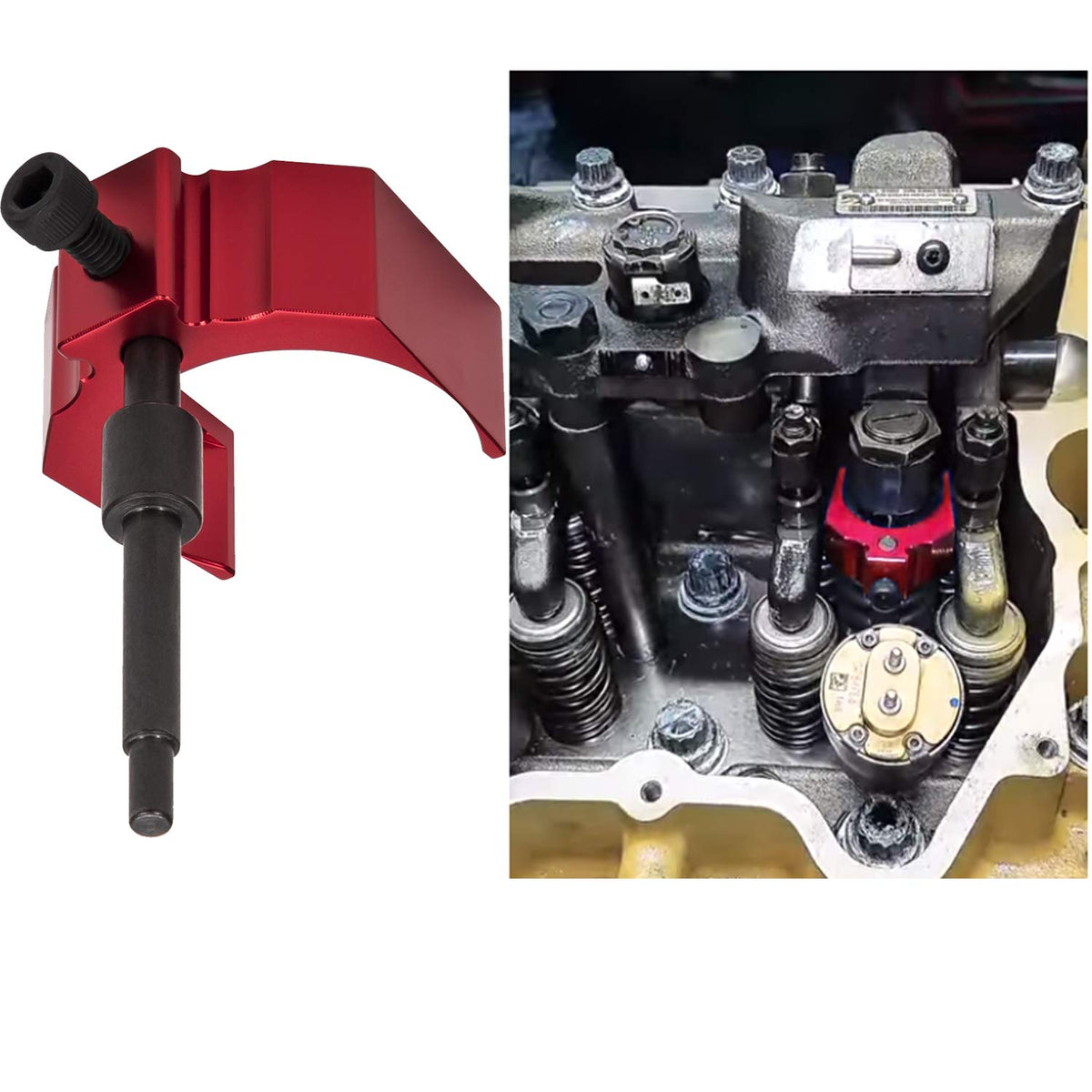 E-cowlboy injector gauge measuring injector showing consistent adjustment benefit