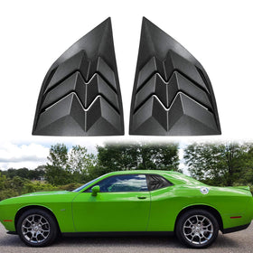 E-cowlboy installing louver aligned on Challenger window for quick fit