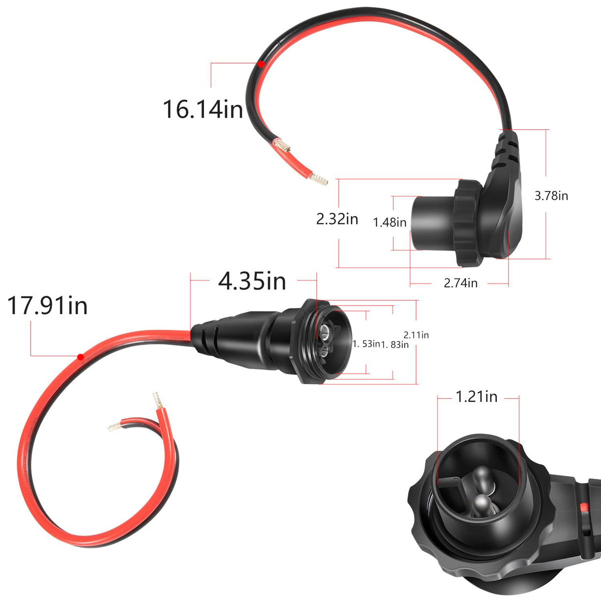 E-cowlboy components installed on a boat transom showing durable marine use