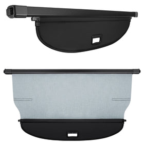 E-cowlboy lifestyle view with loaded trunk and cover protecting belongings