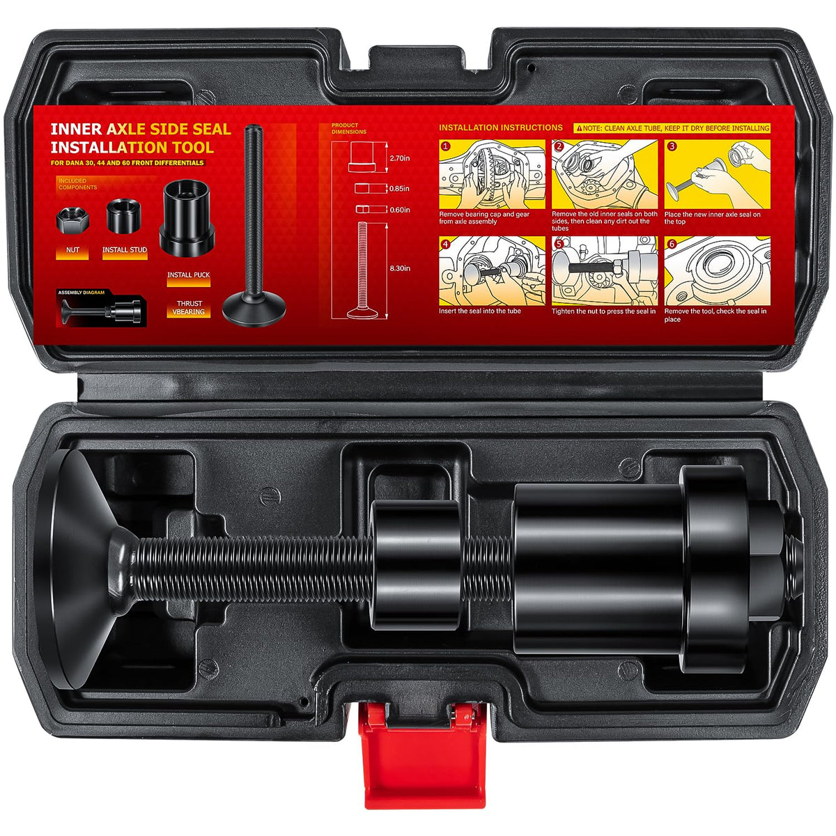 E-cowlboy toolkit on a workbench with tools and parts — professional workflow