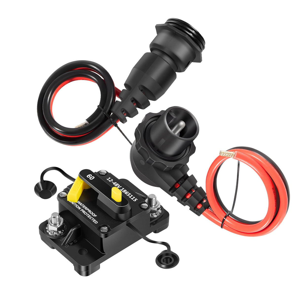 E-cowlboy MKR-28 plug and receptacle assembled delivering secure connection