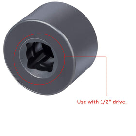 E-cowlboy close-up of dual-pin pockets showing precise engagement for secure torque