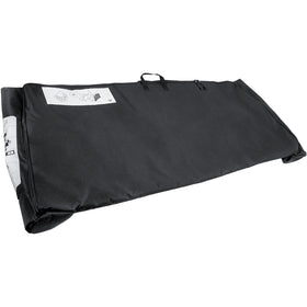E-cowlboy product label and reinforced stitching highlighting long-lasting build