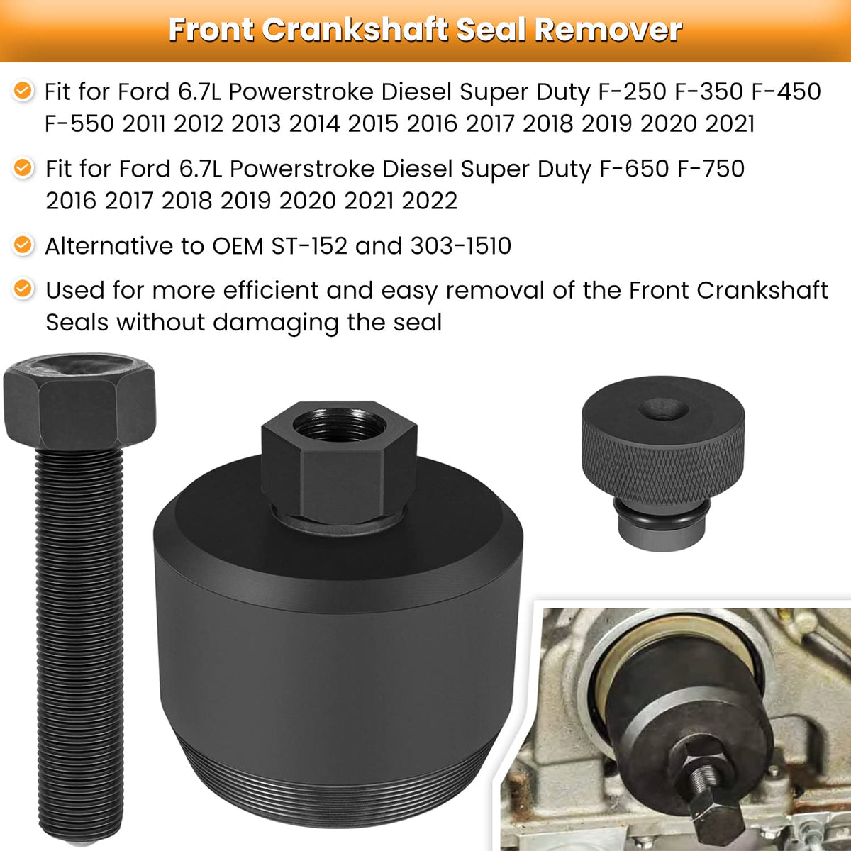E-cowlboy rear installer detail showing driver alignment benefit