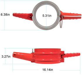 E-cowlboy red coated surface resisting corrosion for longer life