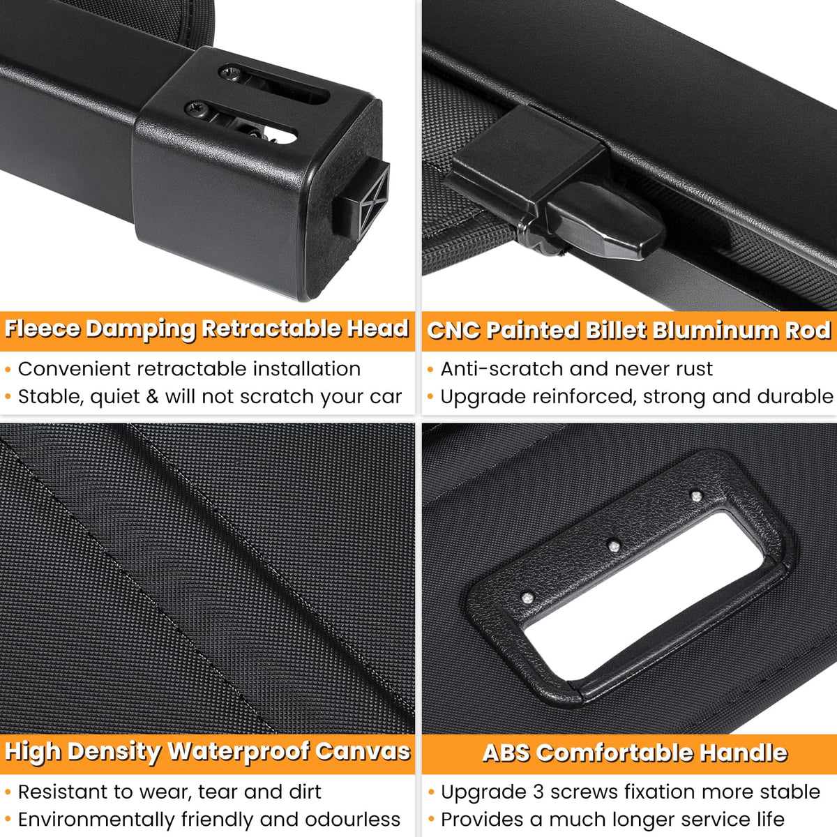 E-cowlboy retracting mechanism action shows smooth easy operation