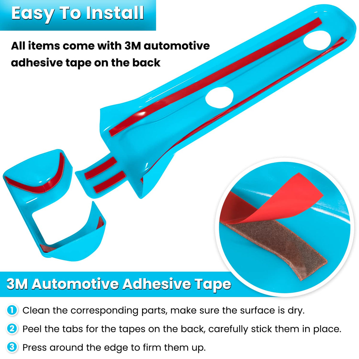E-cowlboy side air outlet cover fitted for upgraded exterior detail
