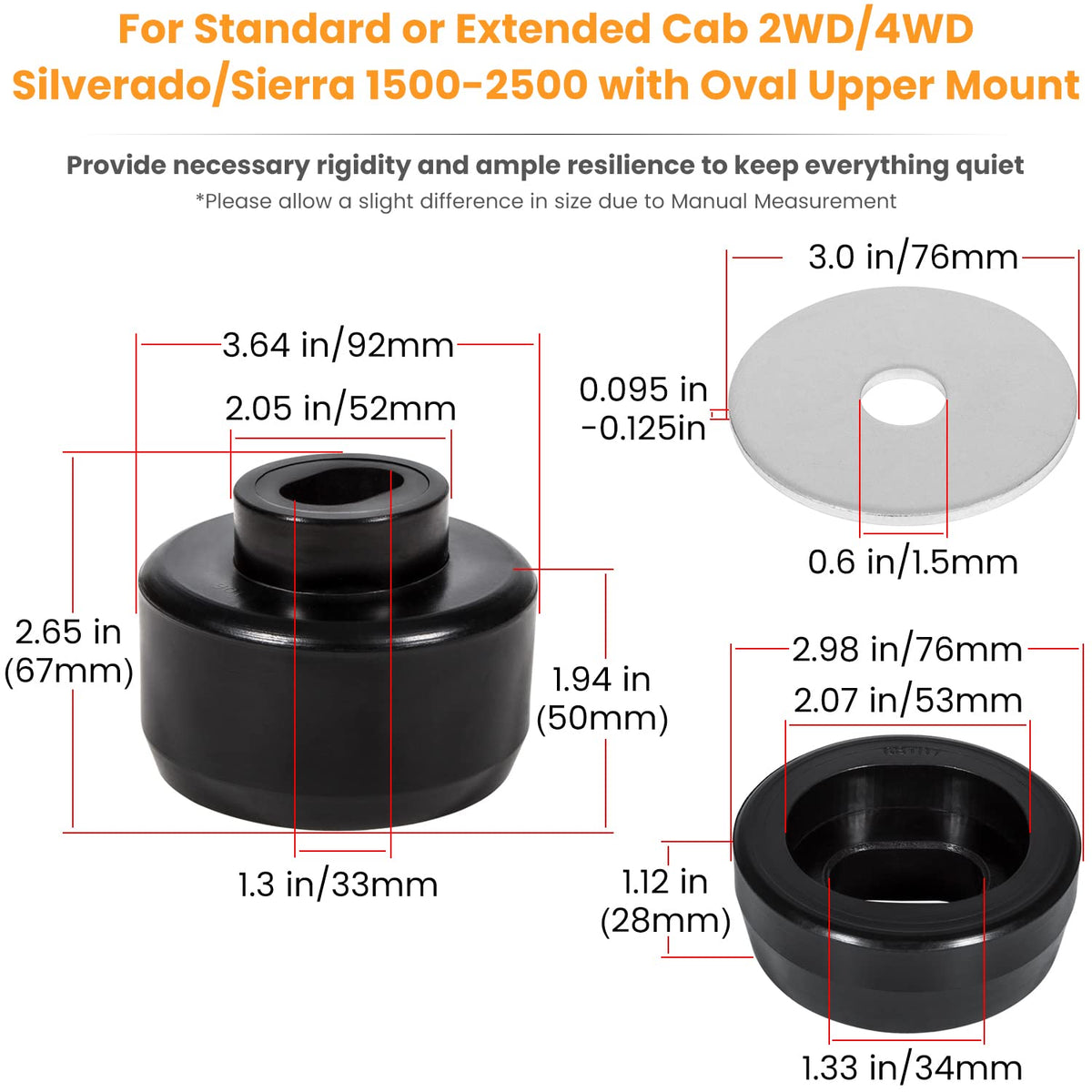 E-cowlboy comparison of old rubber and new polyurethane showing improved condition