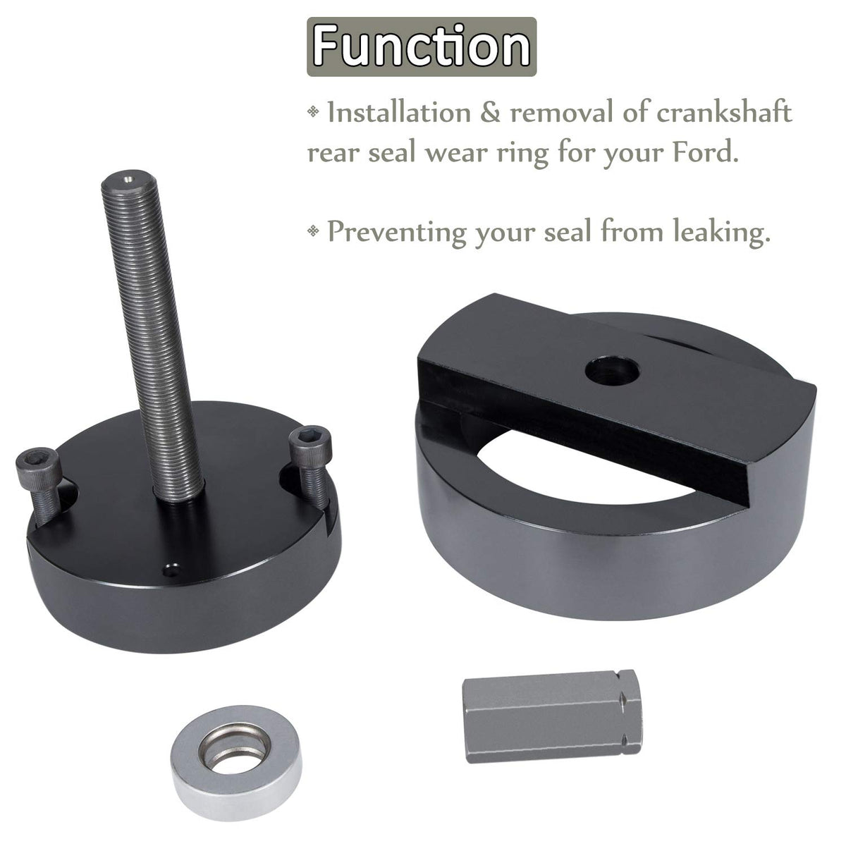 E-cowlboy side profile highlighting machined face for accurate seal seating benefit