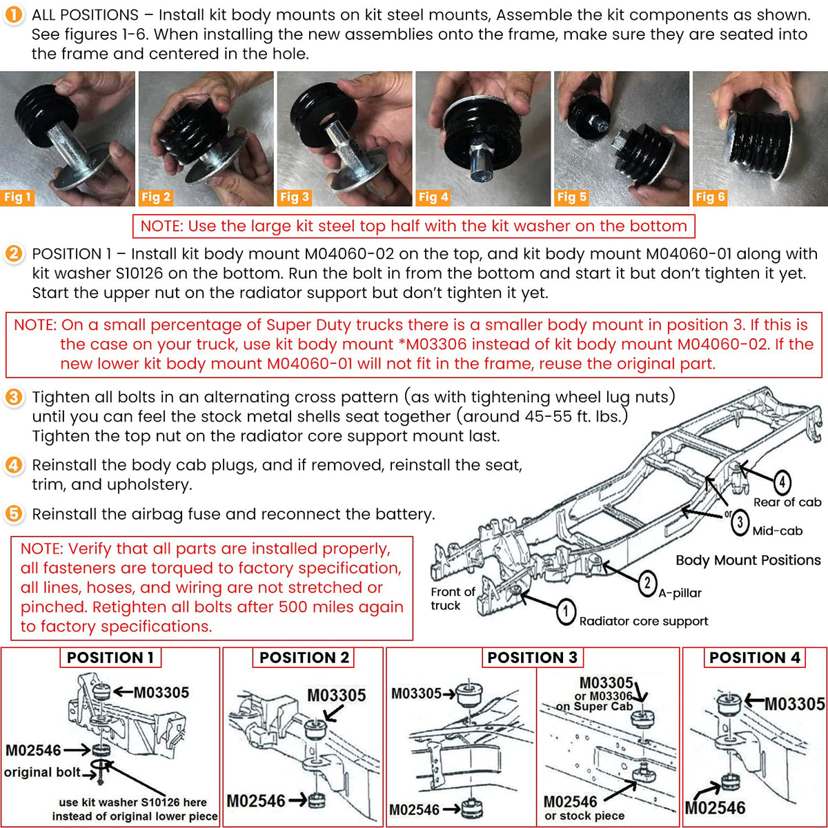E-cowlboy body mount next to ruler showing precise sizing benefit