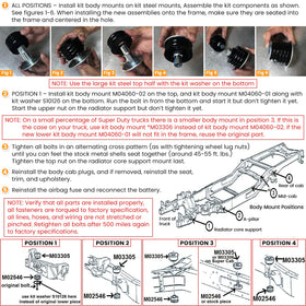 E-cowlboy body mount next to ruler showing precise sizing benefit