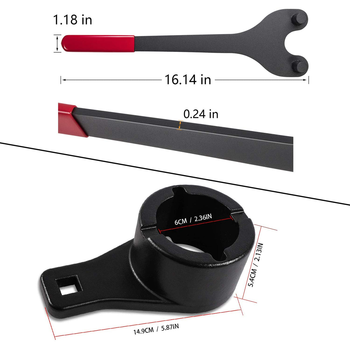 E-cowlboy tools beside ruler showing compact scale for workshop convenience