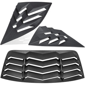 E-cowlboy louvers blocking direct sunlight to lower interior heat