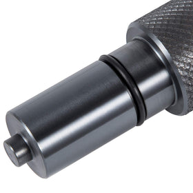 E-cowlboy TDC locating pin aligned with timing mark for precise top-dead-center locating