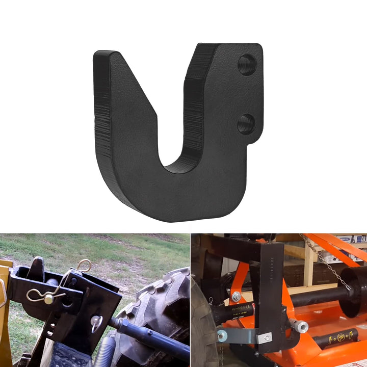 E-cowlboy front view of top hook showing fit and robust finish