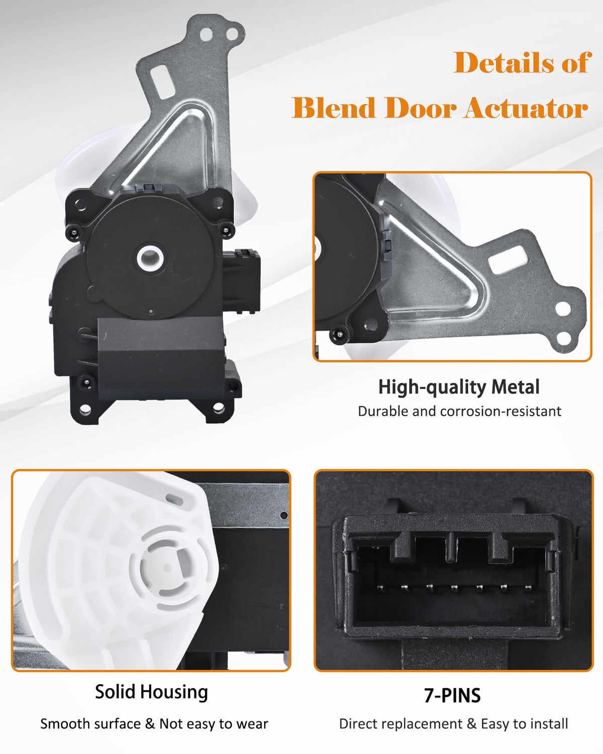 E-Shin actuator internal gear close-up, precise movement benefit