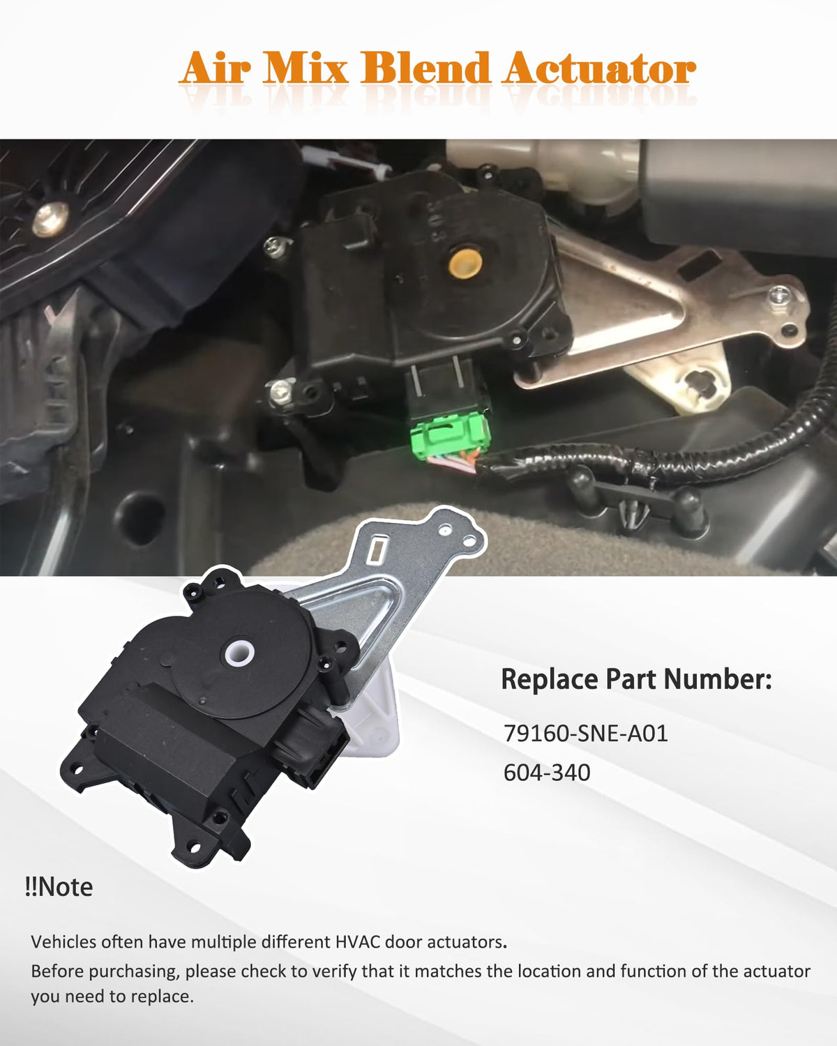 E-Shin actuator installed in dash of Honda CR-V, restores recirculation benefit