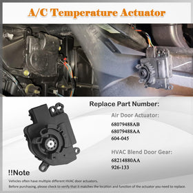 E-Shin actuator installed in HVAC demonstrating restored vent control
