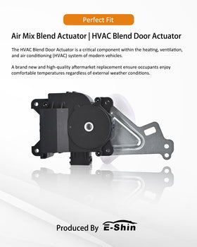 E-Shin actuator held by mechanic hands during install, quick service benefit