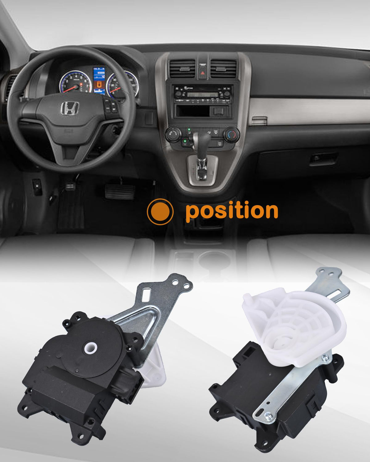 E-Shin actuator packaging and label with part number, easy identification benefit