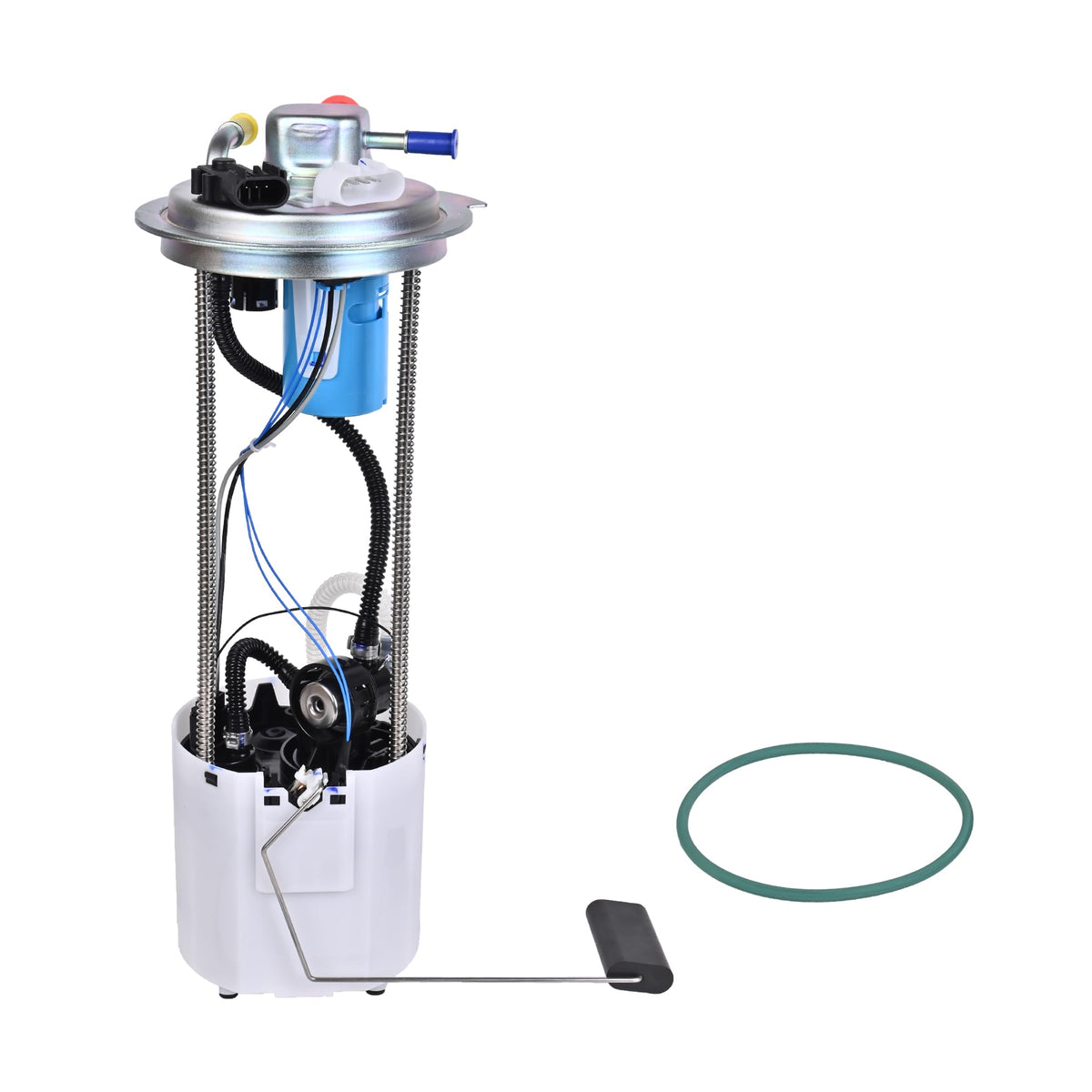 E-Shin front view assembly showing full pump unit and benefit of complete replacement
