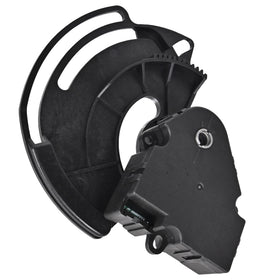 E-Shin front view assembly showing mounting points and direct-fit benefit
