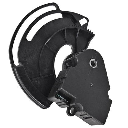 E-Shin front view assembly showing mounting points and direct-fit benefit
