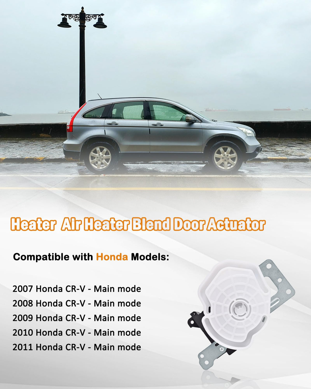 E-Shin actuator installed in Honda CR-V dash restoring vent control