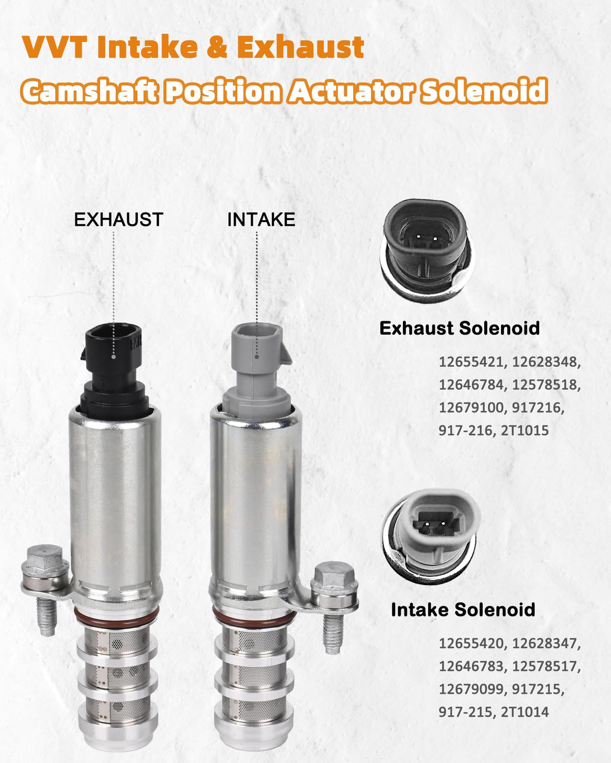 E-Shin intake solenoid closeup showing seal and port, ensuring correct fit and smooth operation