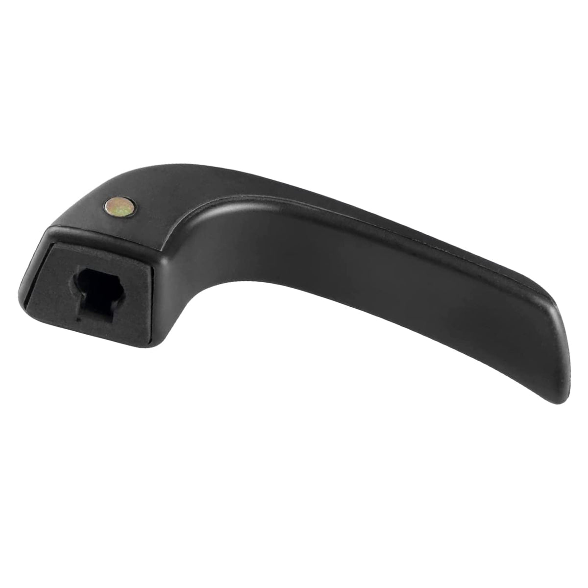 E-Vniko handle beside a tape measure showing compact size and easy direct-fit replacement