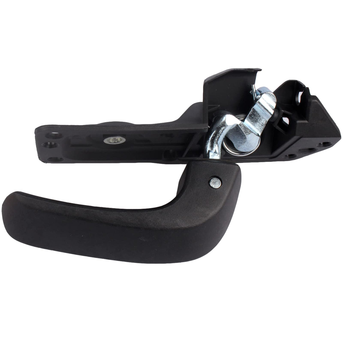 E-Vniko handle installed in a driver door illustrating restored smooth opening action