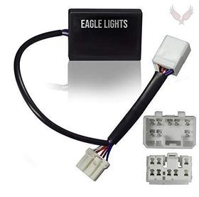 Eagle Lights Equalizer active with LED turn signal showing stable flash rate benefit