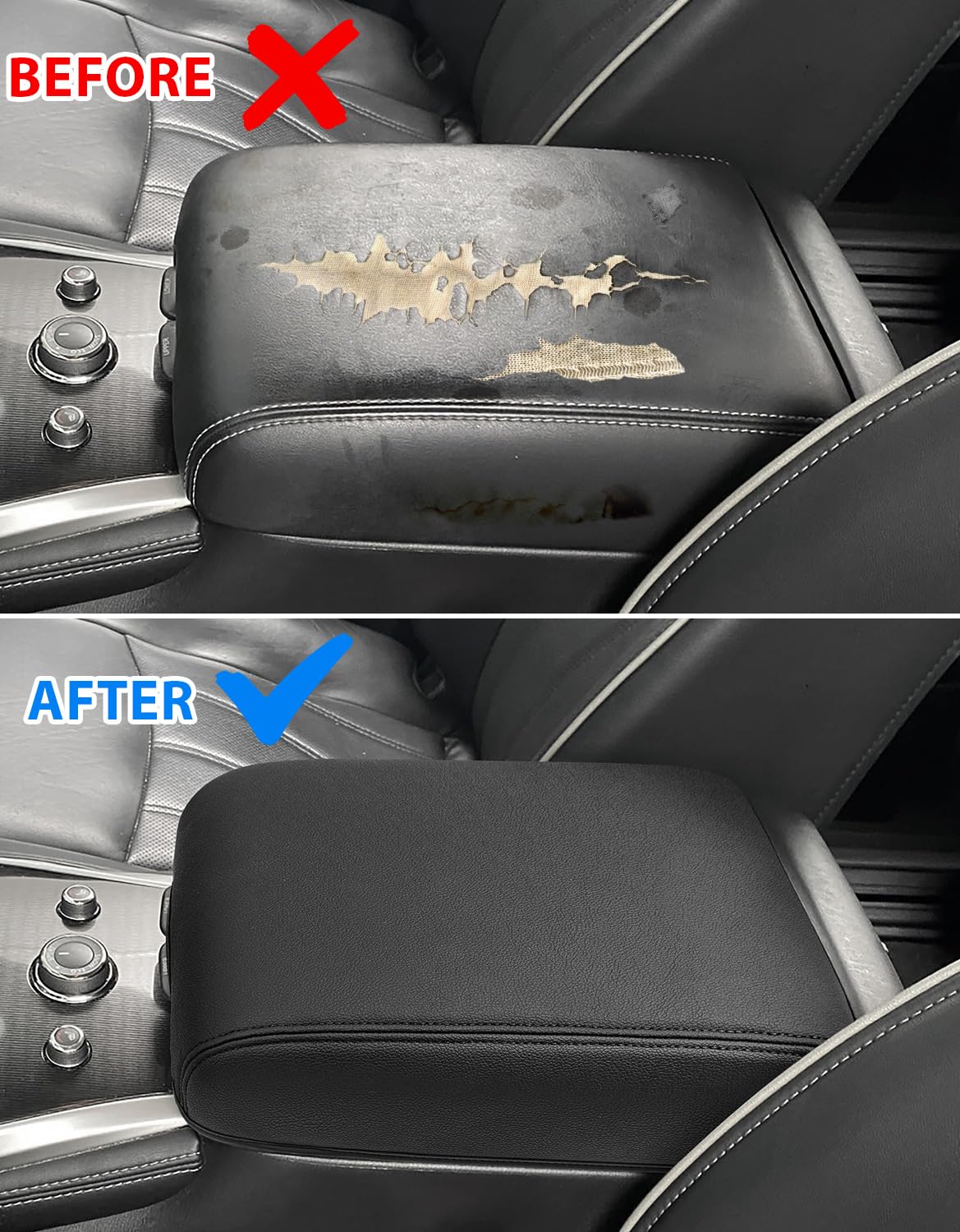 Eaglecover cleaning demo wipe demonstrating quick, stain-resistant care