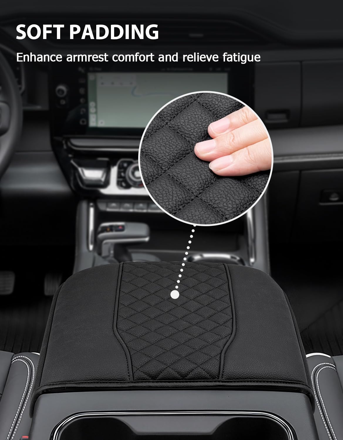 Eaglecover elastic strap detail illustrating stable non-slip hold