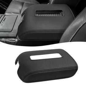 Eaglecover front view showing black armrest cover fit and protective benefit
