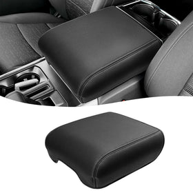 Eaglecover front view on F150 console showing precise fit and protection