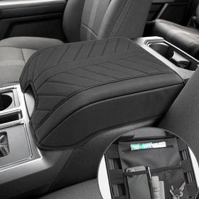 Eaglecover front view console cover showing snug fit and sleek design