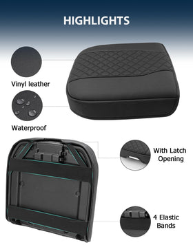 Eaglecover side profile showing thick sponge padding for comfort