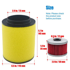 Eamonhigh air filter close-up detailing pleats and seal for improved intake protection