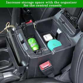 Eamplest gear shift side tray angle increasing small-item storage next to shifter