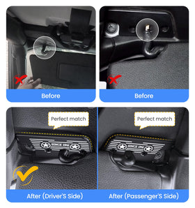 Eamplest visor in locked position demonstrating stable, sag-free hold