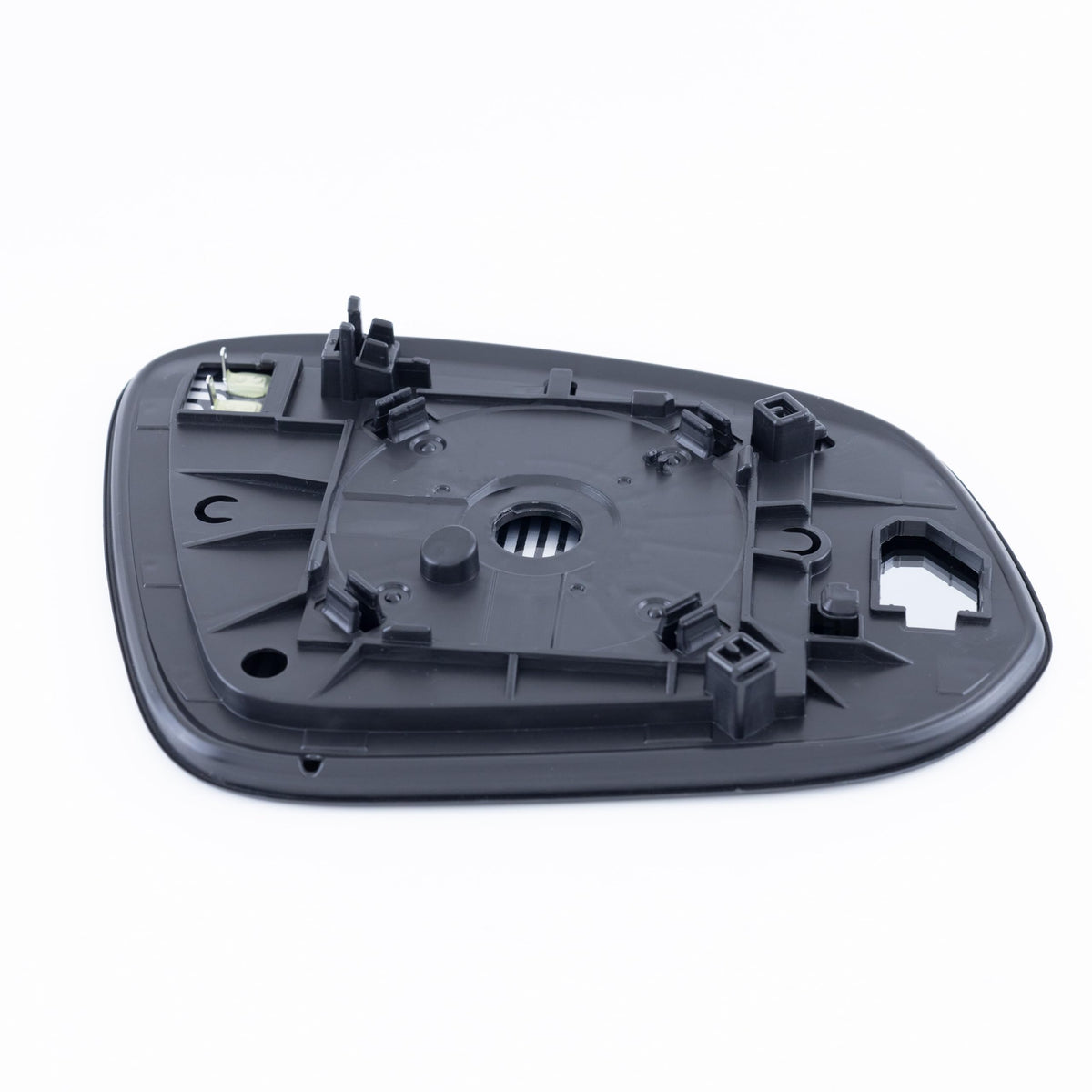 EAP plastic back plate and pry tool showing easy, damage-free installation